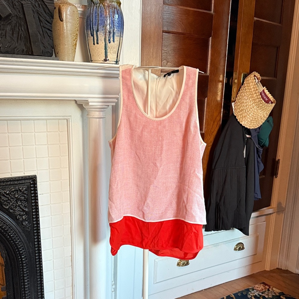 Tibi two layer  Tank Top- worn a few‎ times. 100 retail
